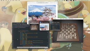 AltTab機能によるウィンドウ切り替えプレビュー画面